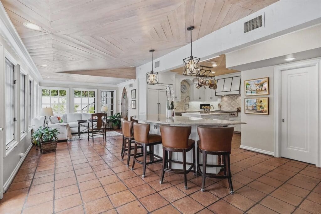 The kitchen at 4200 Windsor Parkway.