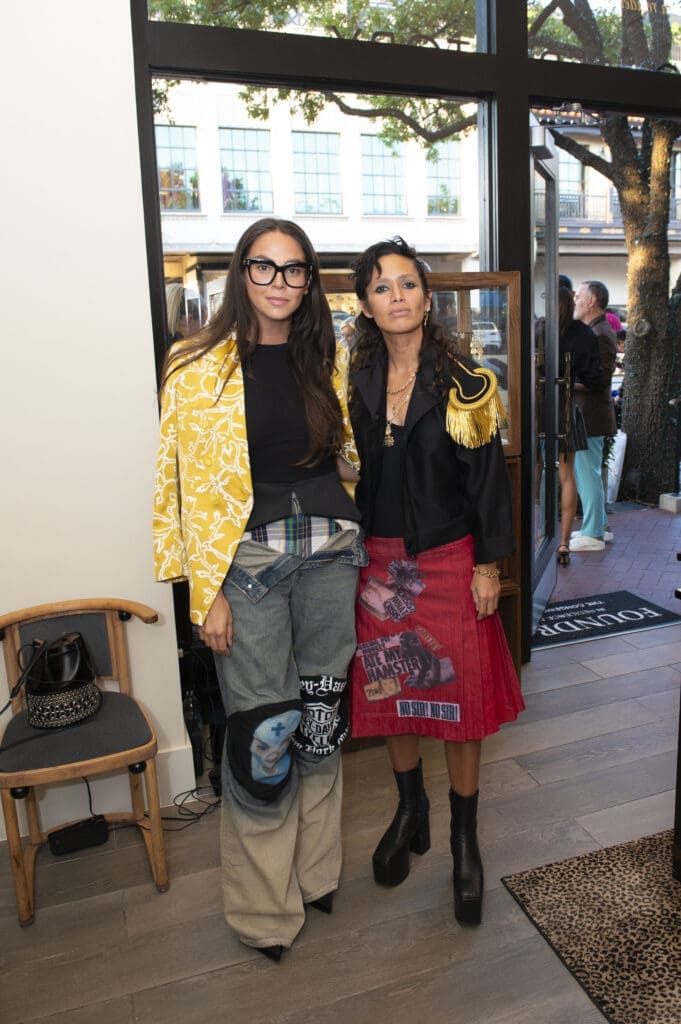 Carolina Alvarez-Mathies, Carolina Sarria (Photo by Tamytha Cameron)