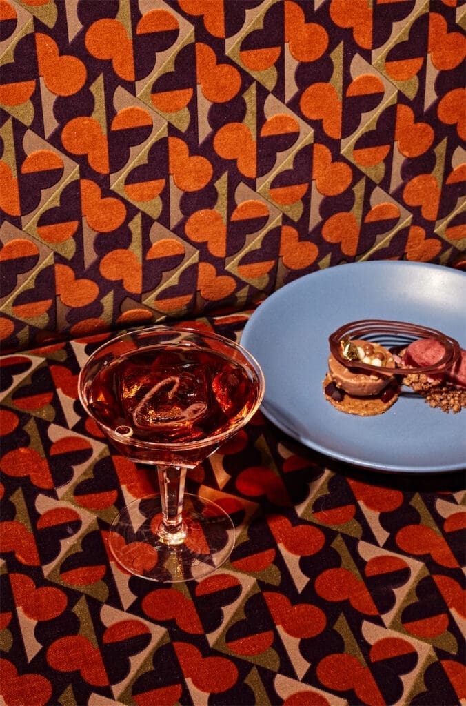 The dessert course of "Leave it to Catbird," a new intimate dinner experience in Dallas. (Photo by Brittany Conerly)