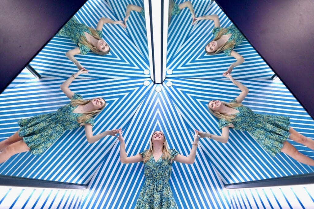 Clone yourself at the Houston Museum of Illusions. (Photo by Alex Montoya)