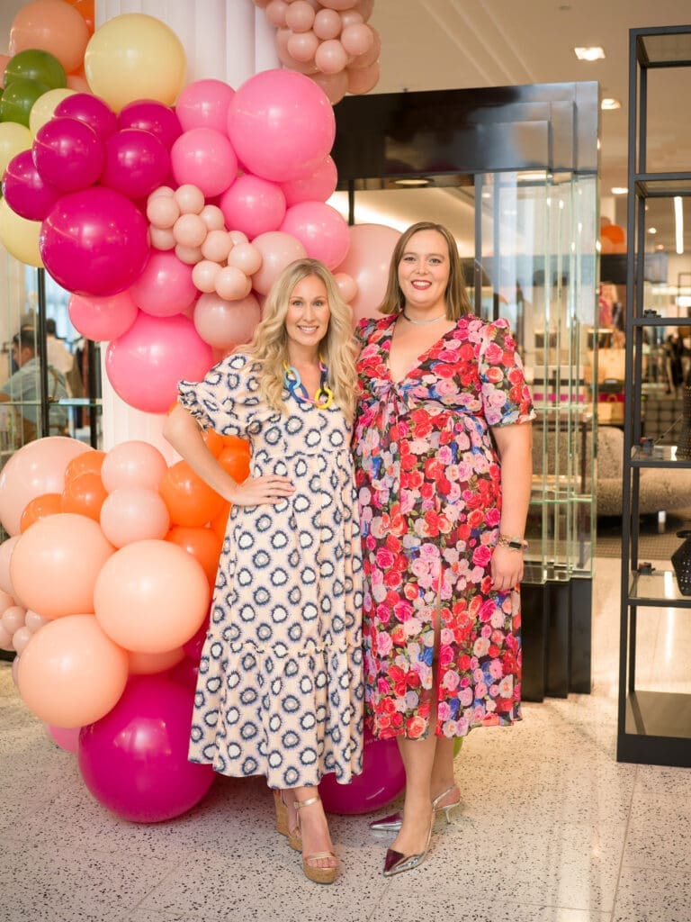 Dress for Success' Women of Wardrobe 'Summer Soirée' chairs at Tootsies Catherine Sdao and Anna Gryska (Photo by Daniel Ortiz)