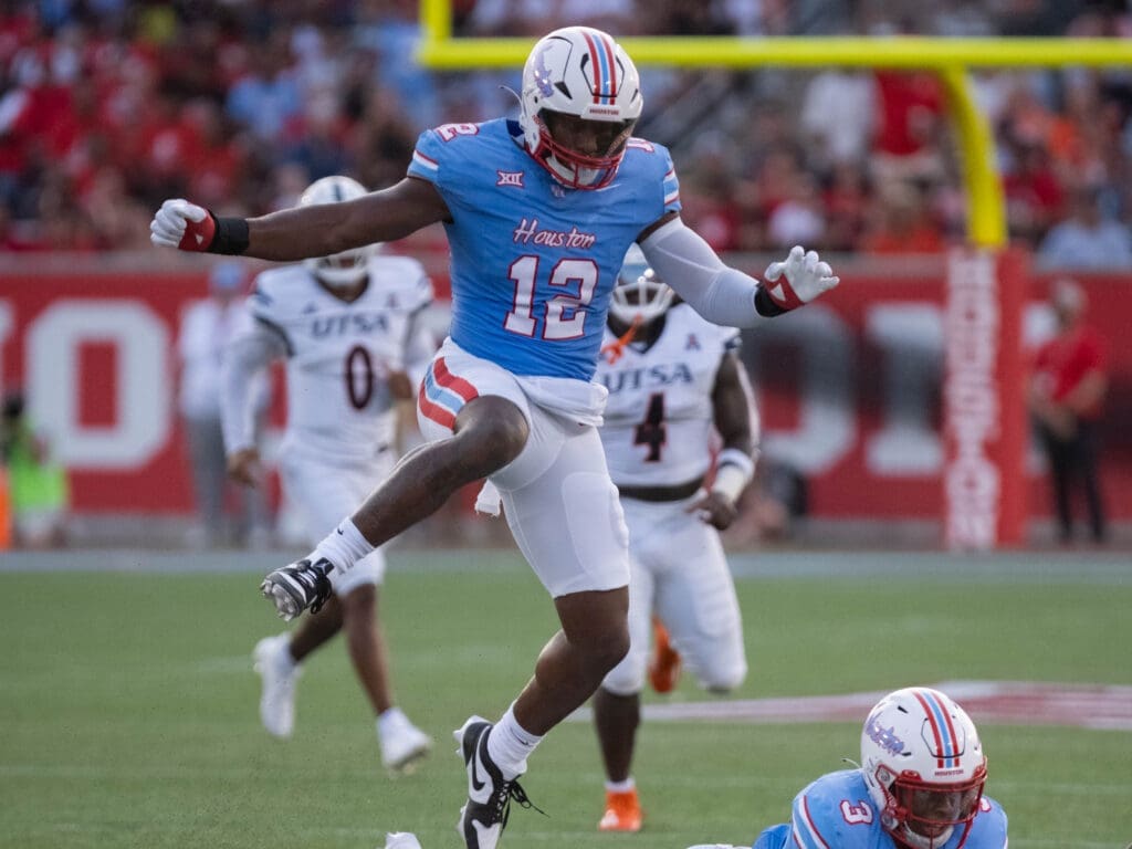Oklahoma transfer David Ugwoegbu is an impact player for UH. (Photo by F. Carter Smith)