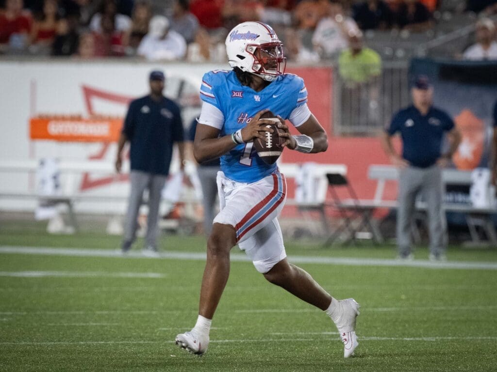 University of Houston quarterback Donovan Smith brings plenty of Big 12 experience to the Coogs. (Photo by F. Carter Smith)