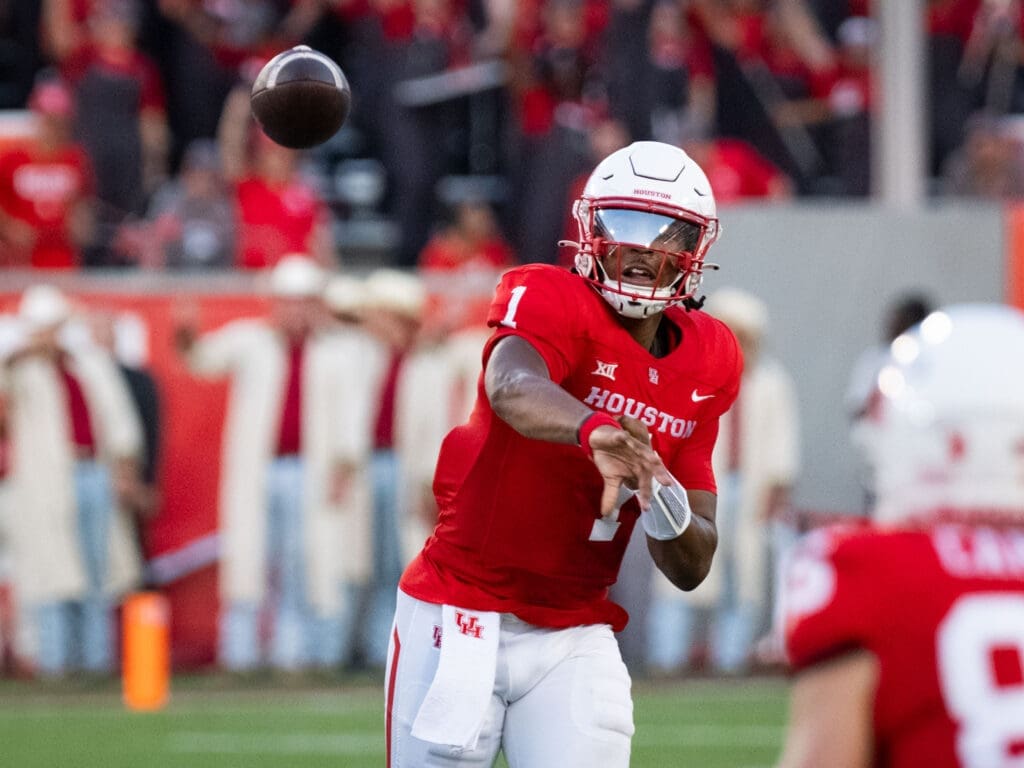 University of Houston quarterback Donovan Smith wants the throw the Cougars into Big 12 relevance. (Photo by F. Carter Smith)