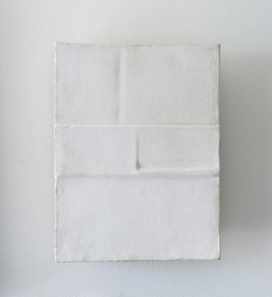 Chryssa's "Cycladic Book No. 5," 1955, at The Menil
Collection, Houston. (© The Estate of
Chryssa, National Museum of Contemporary Art Athens. Photo by Paul Hester)