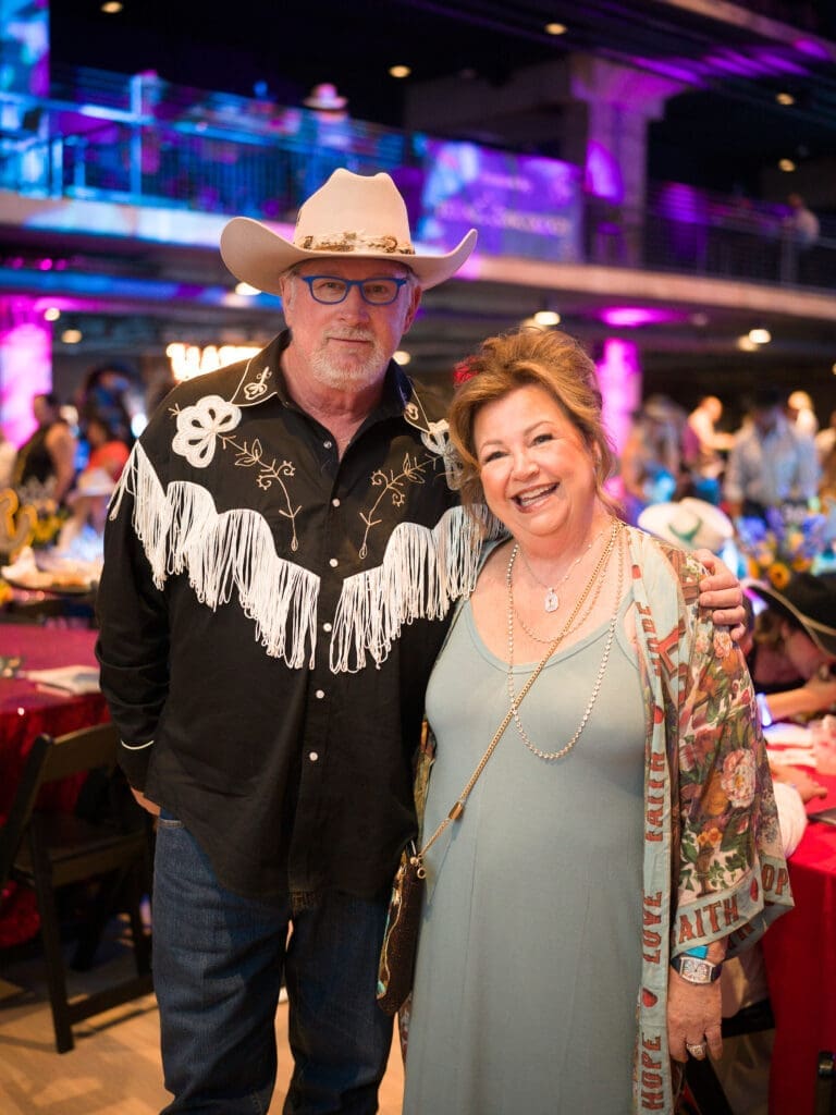 Danny & Robin Klaes at the Houston Cattle Baron's Ball (Photo by Daniel Ortiz)