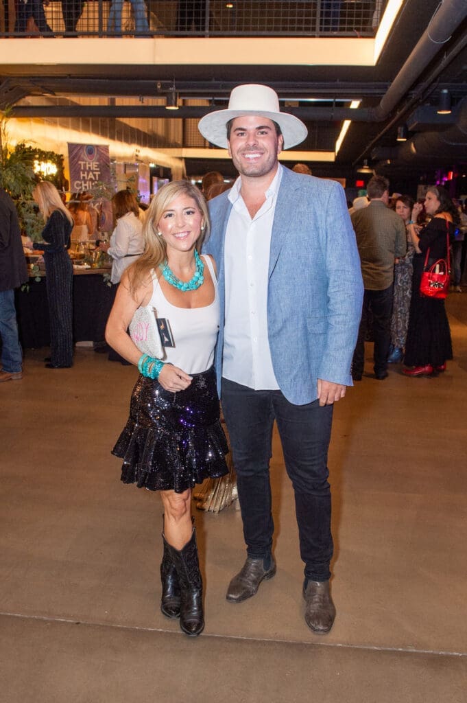 Diana Fisher, Remington Bruce at the Houston Cattle Baron's Ball held at Post 713 Music Hall. (Photo by Jacob Power)