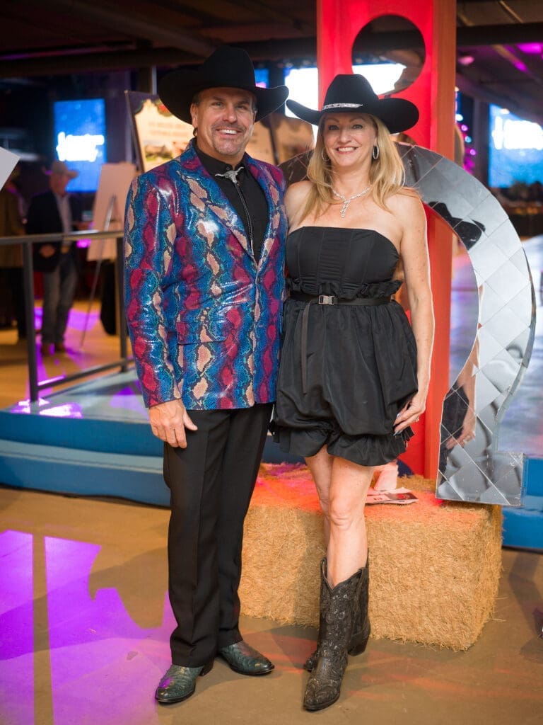 Duke & CC Ensell  at the Houston Cattle Baron's Ball held at Post 713 Music Hall. (Photo by Daniel Ortiz)