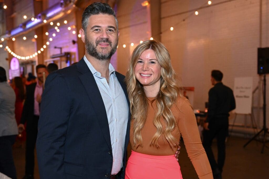 Eugene & Caroline Zhadanob the 2023 Team Up held at Silver Street Studios. (Photo by Michelle Watson)