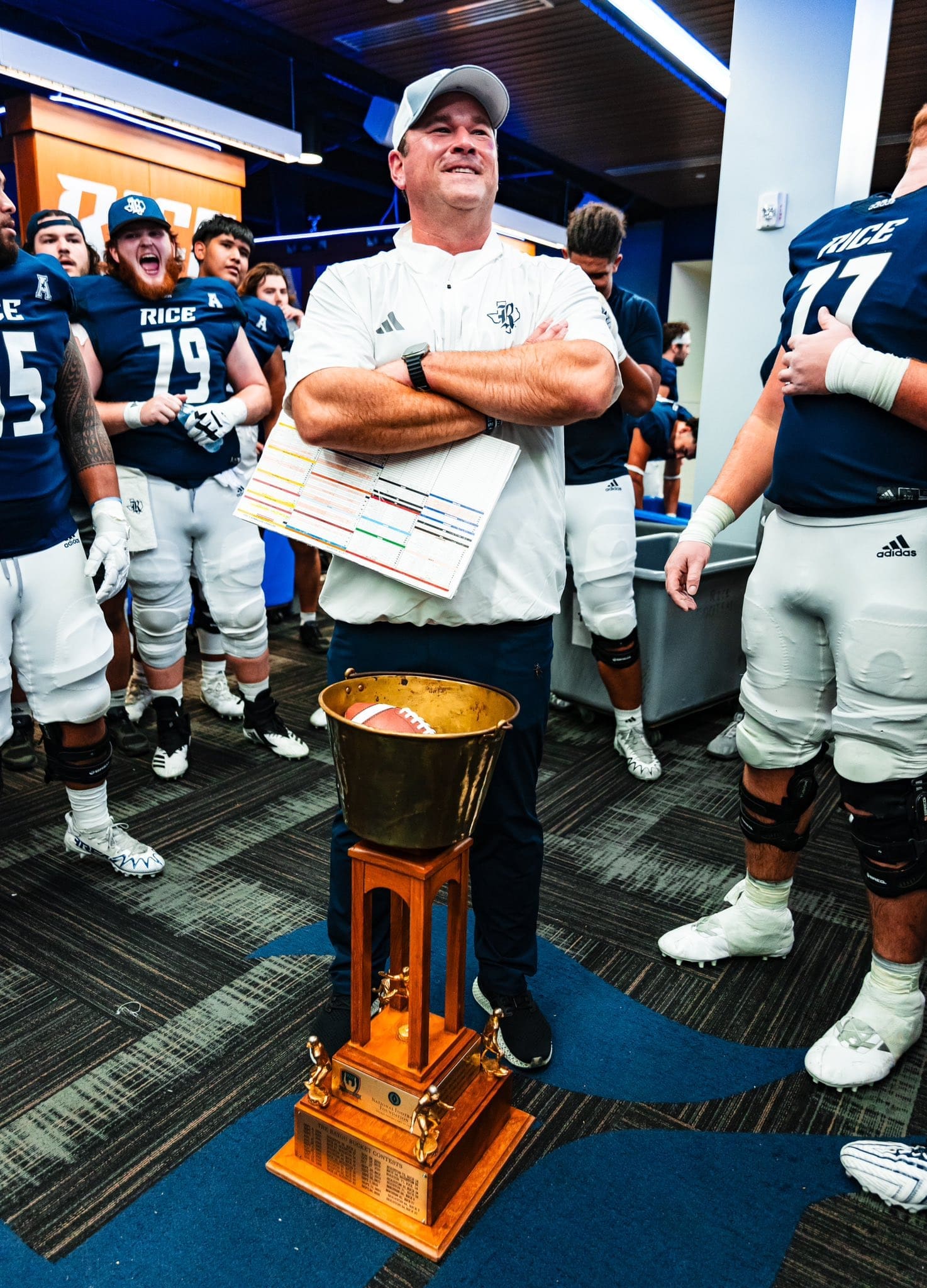 Rice coach Mike Bloomgren