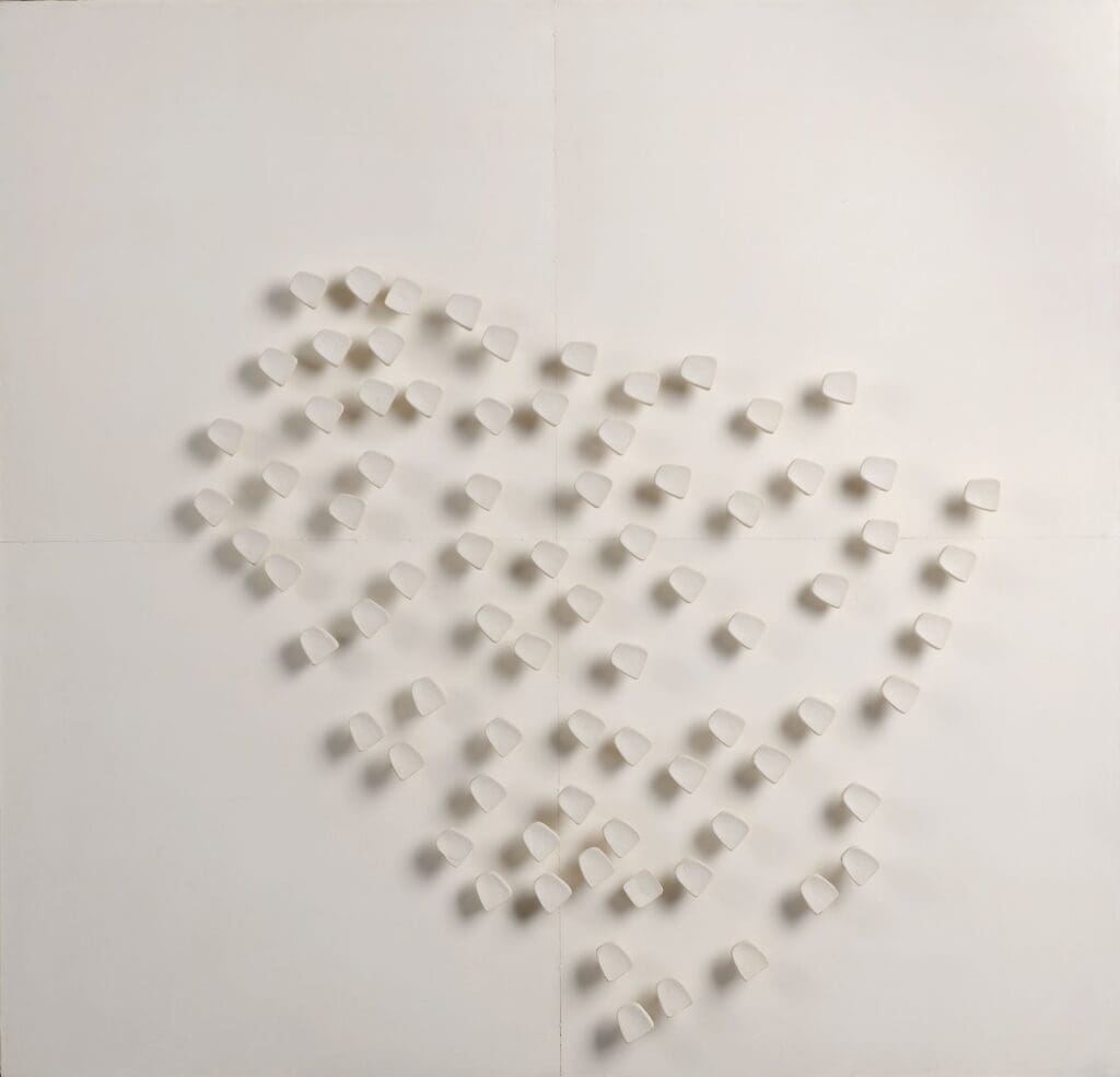 Chryssa, "Flight of Birds," 1957-1960, at The Menil Collection, Houston. (© The Estate of Chryssa, National Museum of Contemporary Art Athens. Photo by James Craven)