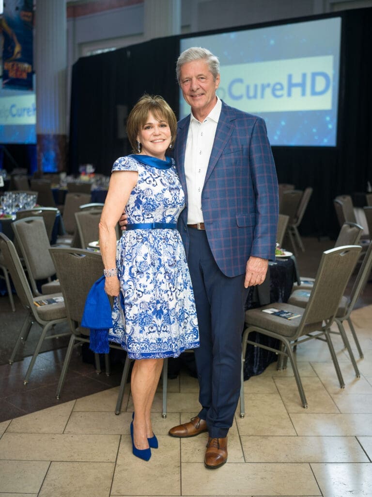Hallie Vanderhider & Bobby Dees at the HelpCureHD gala held in Union Station at Minute Maid Park. (Photo by Daniel Ortiz)