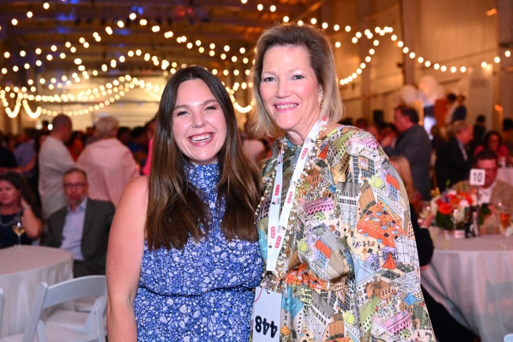 Jayme Hunt, Shelli Lindley at the 2023 Team Up held at Silver Street Studios. (Photo by Michelle Watson)