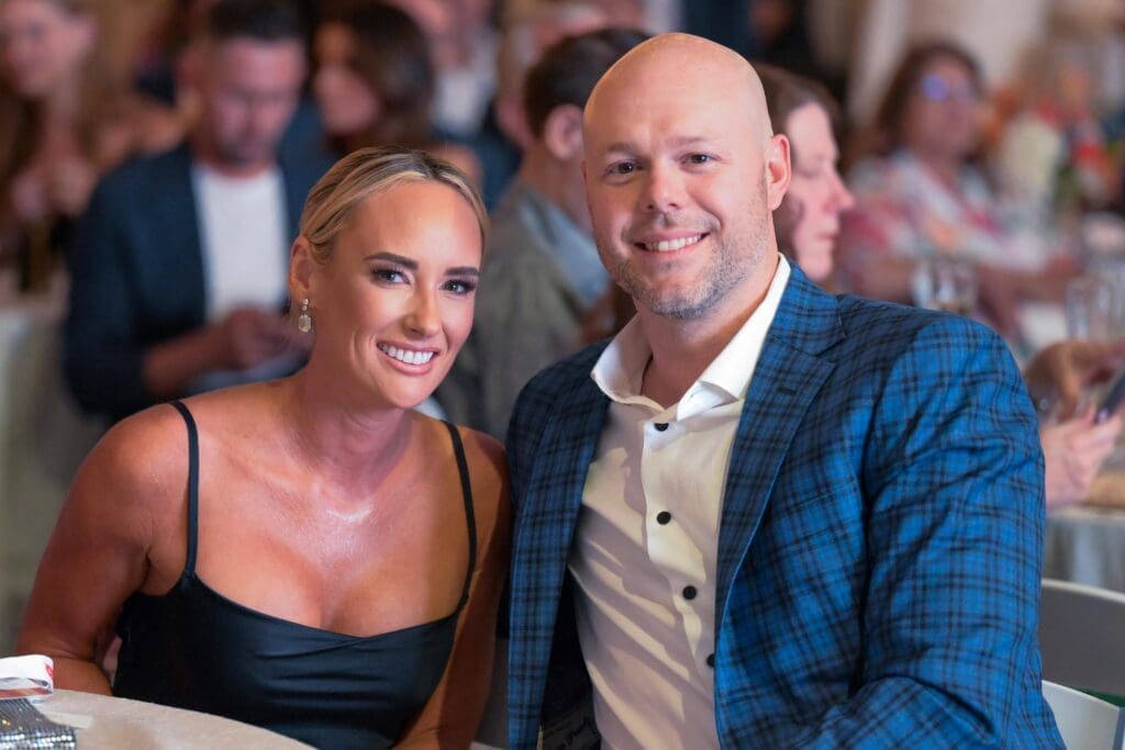 Kat & Ryan Pressly at the 2023 Team Up held at Silver Street Studios. (Photo by