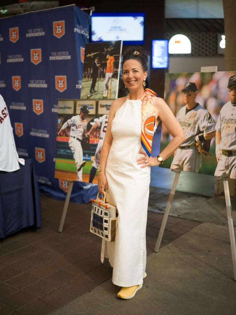 Kimberly Phipps  at the Astros' 'Champions for Healthy Families' luncheon at Union Station. (Photo by Daniel Ortiz)