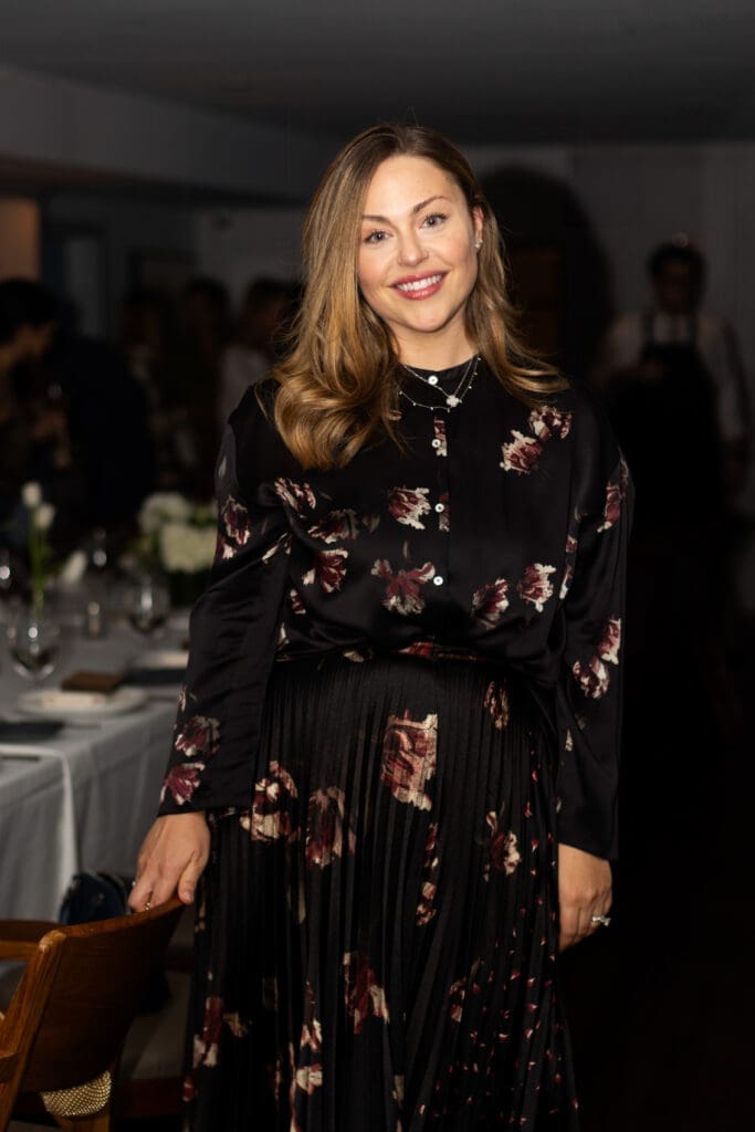 Lexi Marek at Bludorn for The Nat Note and Leatherology dinner. (Photo by Fernanda Varela Photography)