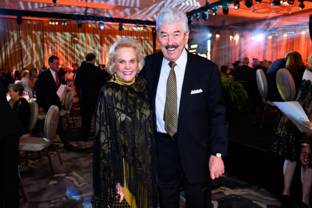 Nancy Ames & Danny Ward Lauren & Tilman Fertitta at Texas Heart Institute's 'The Supper Club' gala held at the Post Oak Hotel. (Photo by Michelle Watson)