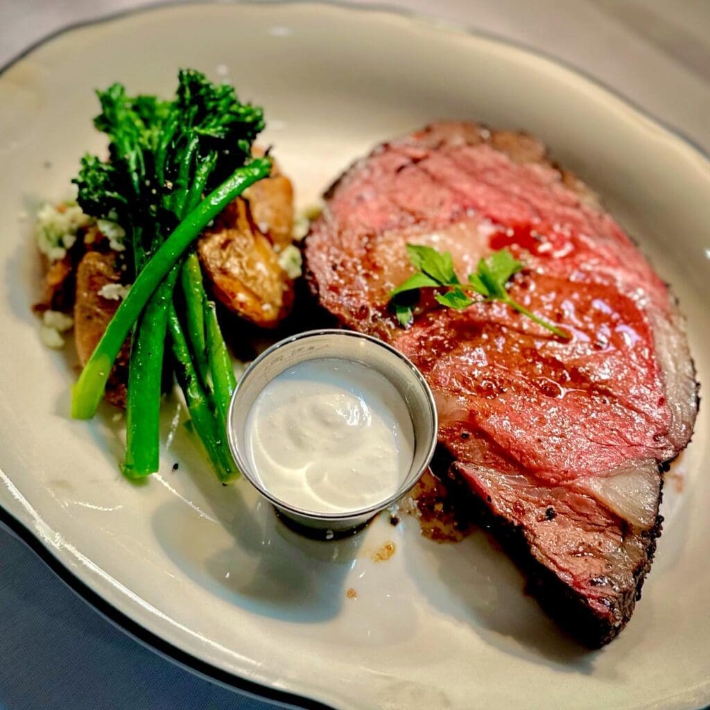 F1 Smokehouse opens along University, with non-traditional barbecue including smoked prime-rib. (Photo by Graham Elliot)