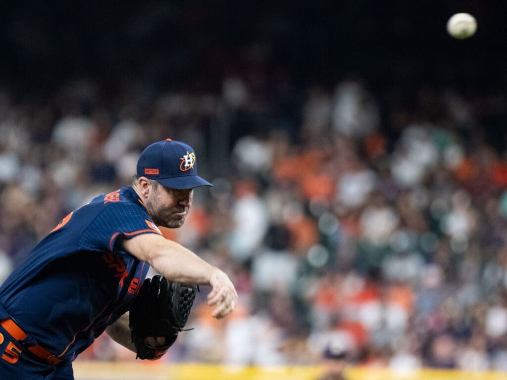 Justin Verlander can still bring the heat. (Photo by F. Carter Smith)