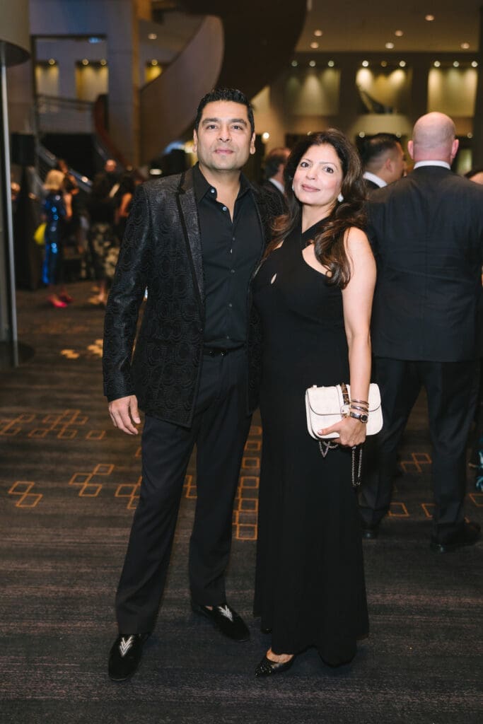 Parvez & Salima Merchant at the Operation Smile Gala held at the Royal Sonesta Hotel. (Photo by Johnny Than)