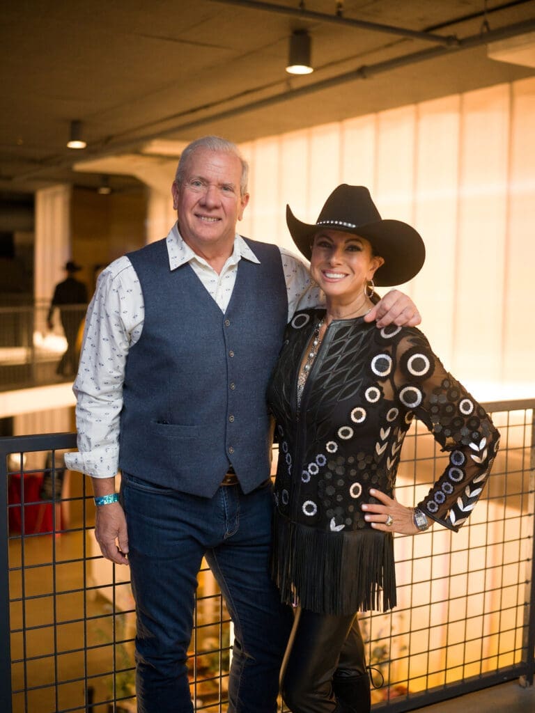 Steve & Christine Johnson at the Houston Cattle Baron's Ball held at Post 713 Music Hall. (Photo by Daniel Ortiz)