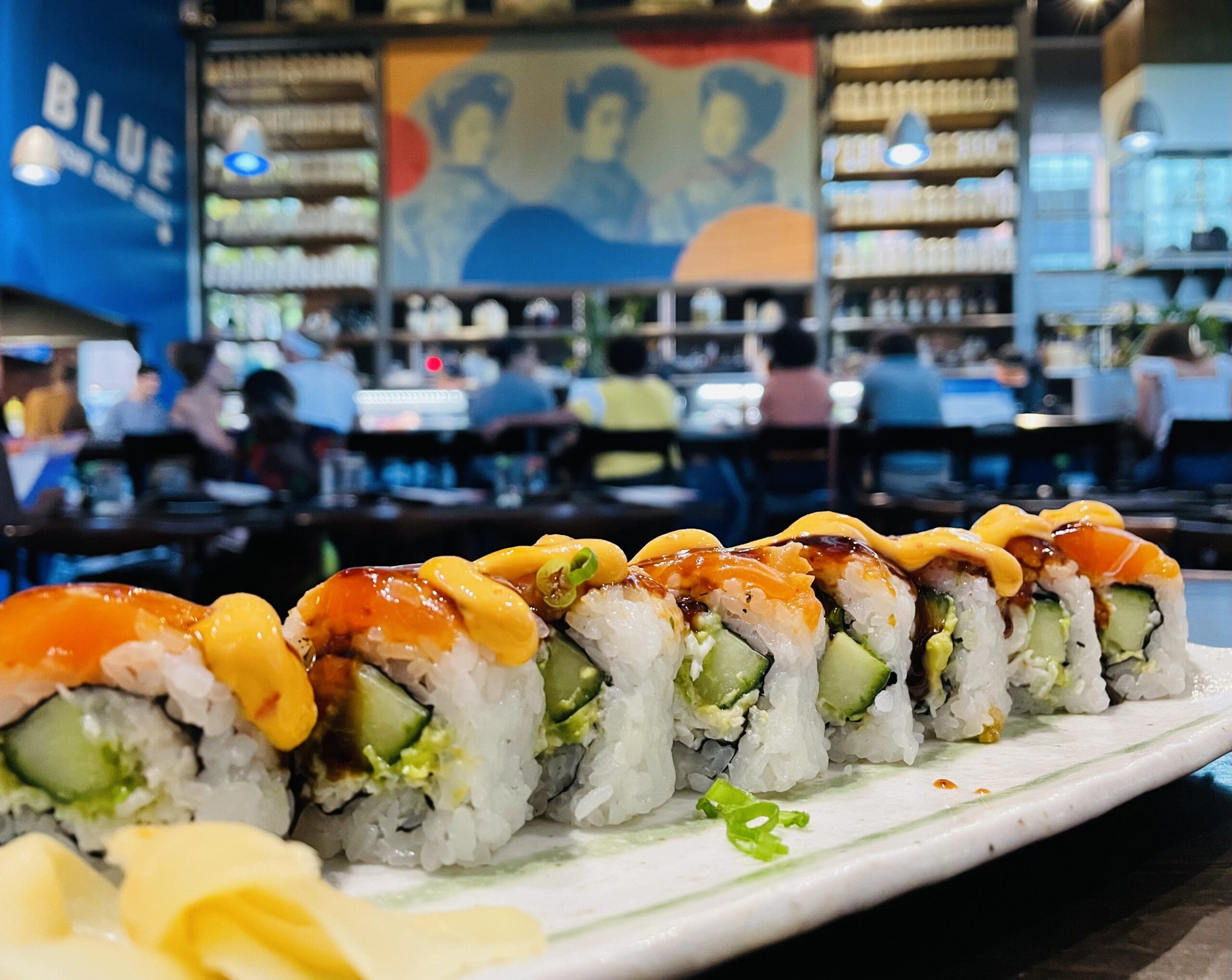 Blue Sushi Sake Grill is a Museum District mainstay. (Photo by Courtney Dabney)