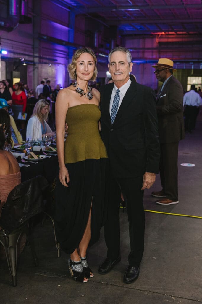 Co-chairs Tatiana & Craig Massey at the 2022 Add on Art Gala (Photo by Johnny Than)