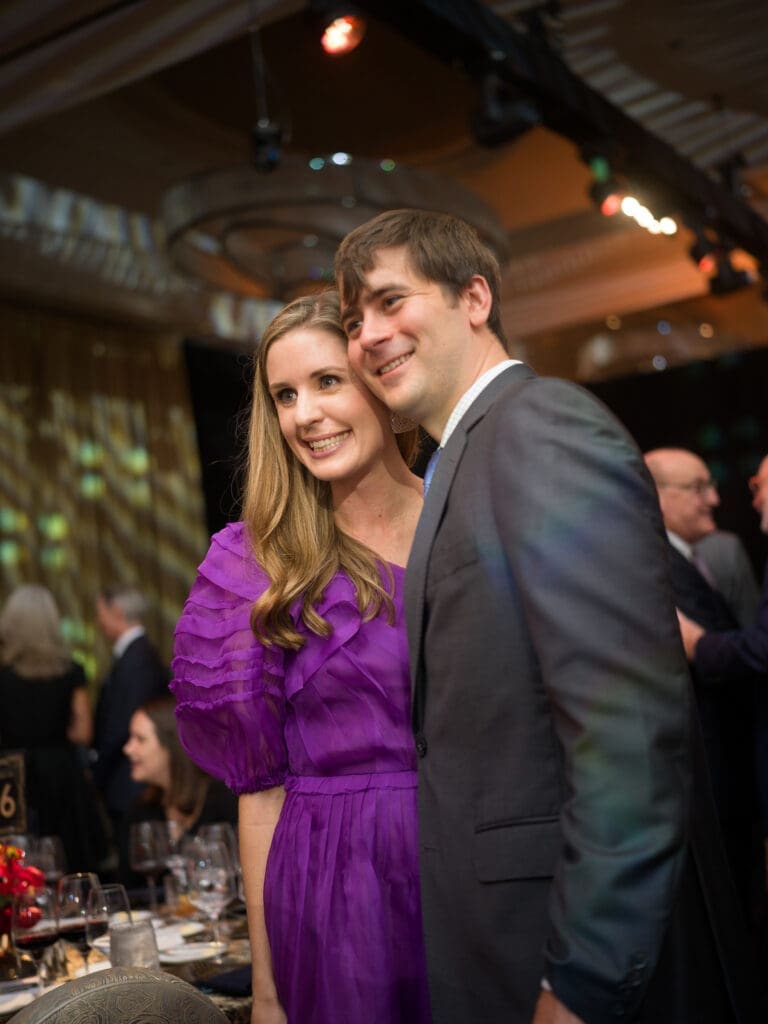 Theresa & Matt Blades at Texas Heart Institute's 'The Supper Club' gala at The Post Oak Hotel. (Photo by Daniel Ortiz)