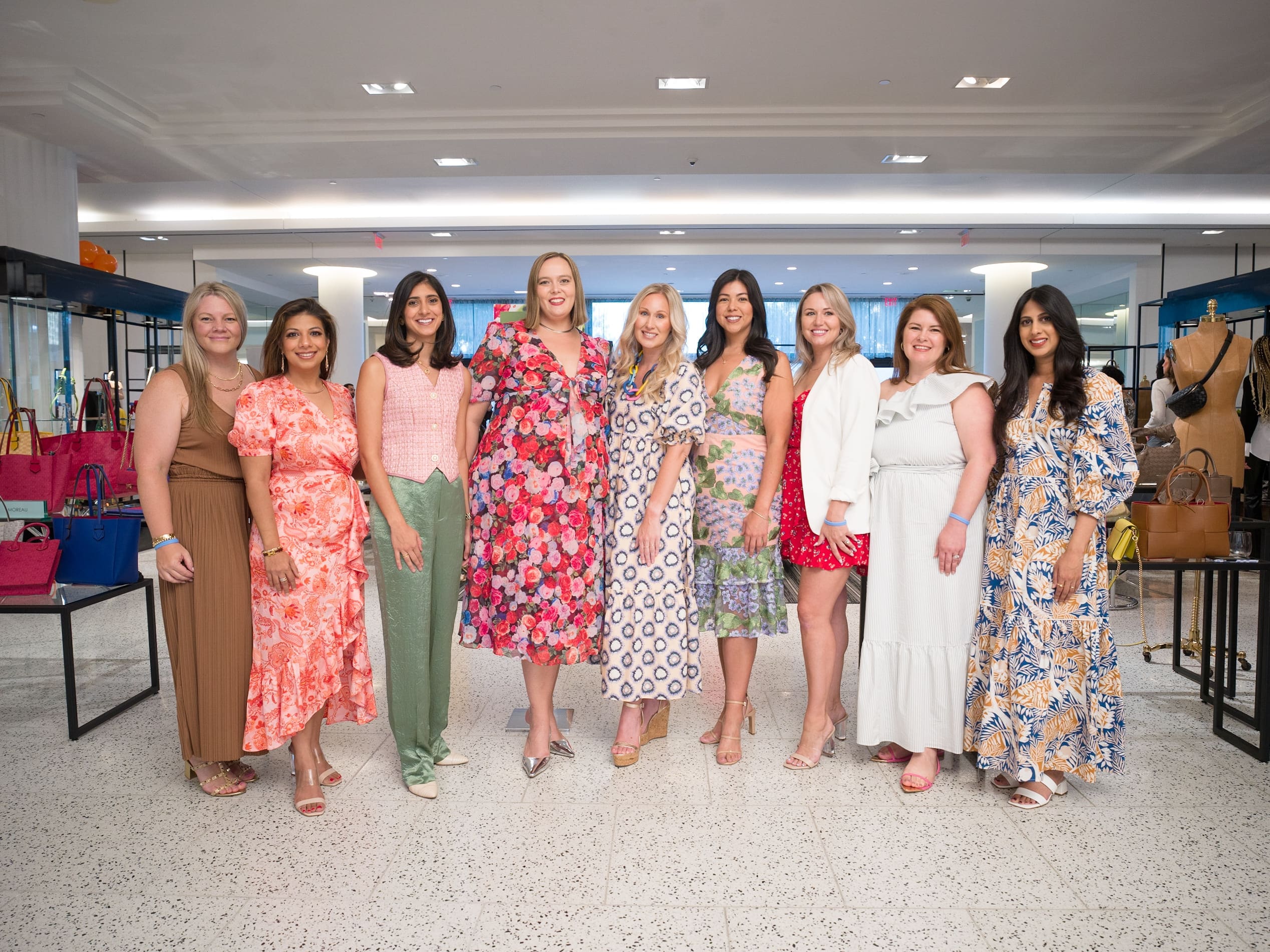 Recipe for Success' young professional Women of Wardrobe board at the 20th annual 'Summer Soirée' at Tootsies. (Photo by Daniel Ortiz)