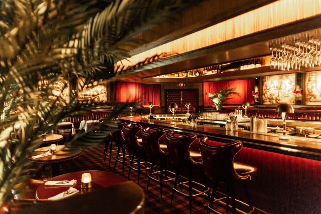 Inside Drake's Hollywood in Dallas. It's interiors were created by a collaboration between Foxcroft Studio and Vandelay Hospitality. (Photo by Courtesy of Vandelay Hospitality)