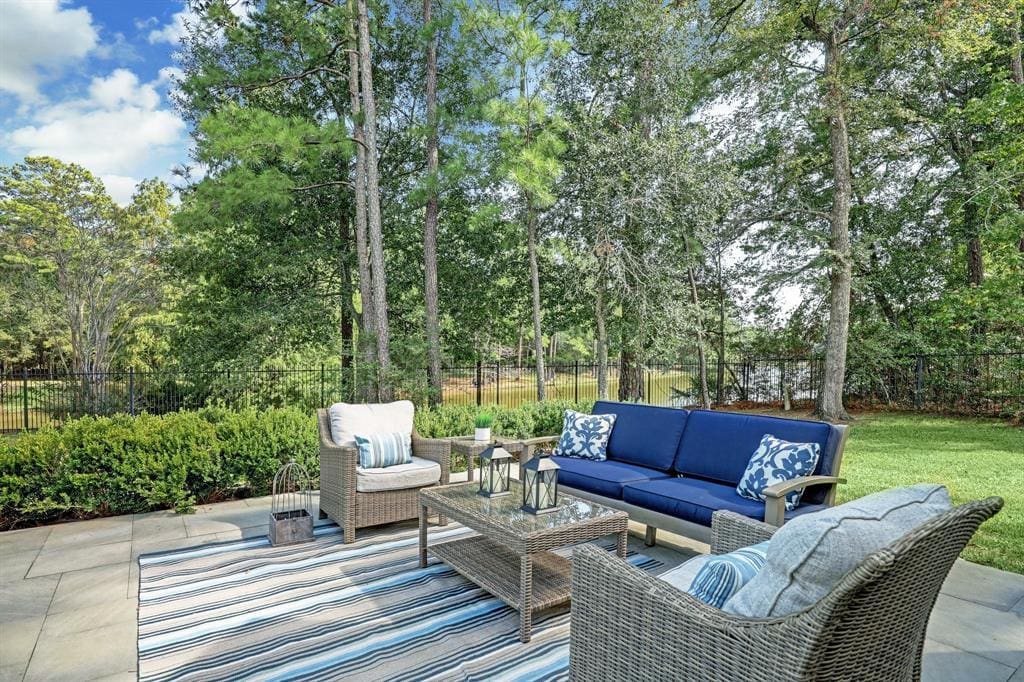 The dream backyard is a great spot to relax. (Photo by TK Images)