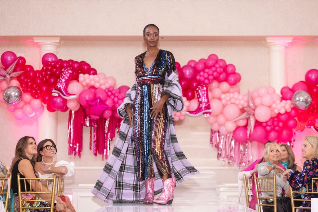 The 2023 Desert Rose runway show featured local brands like Dondolo, Lela Rose, Colores Collective, and Bauble Stockings. (Photo by Sharon Ellman)