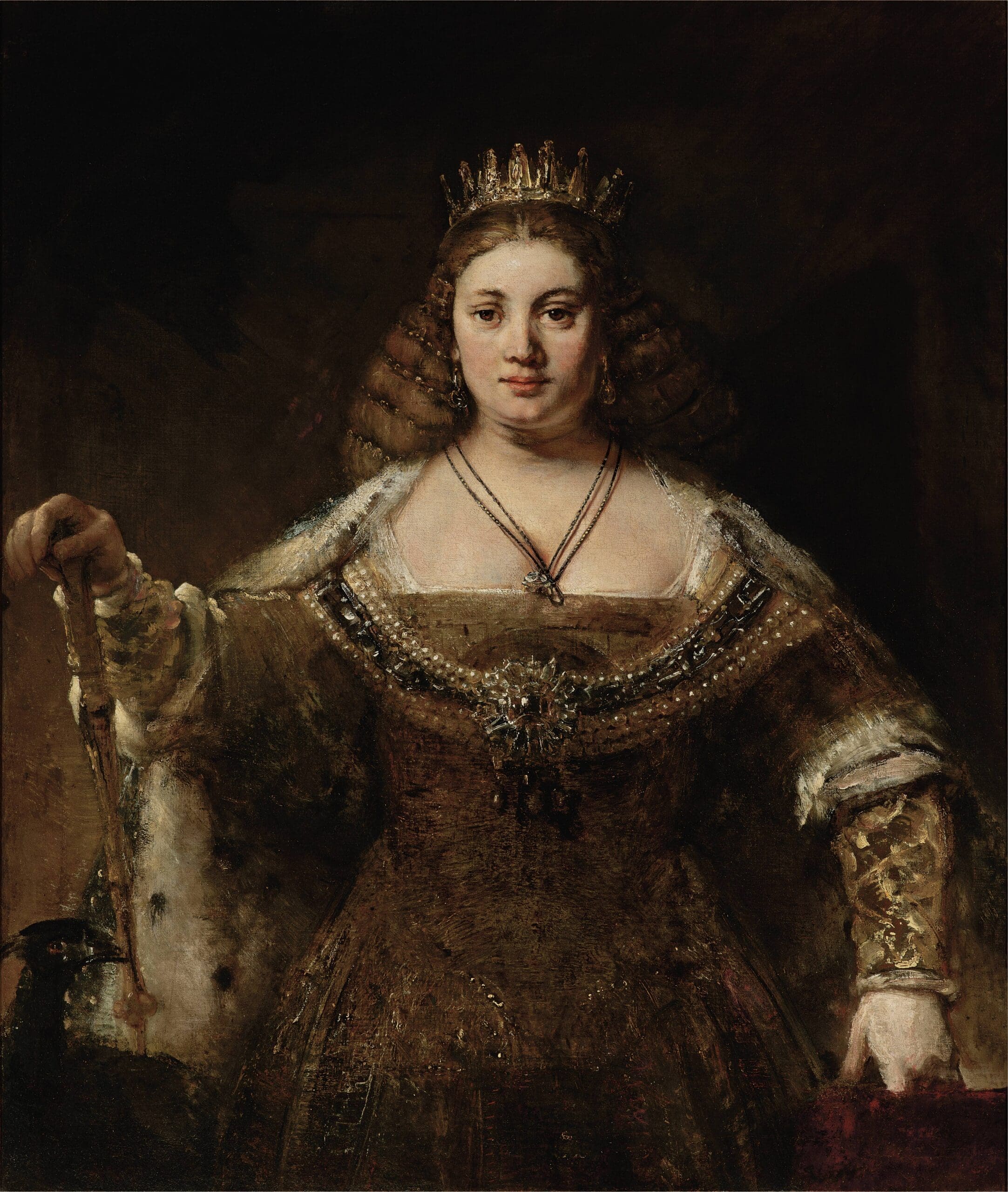 Rembrandt van Rijn, “Juno.”, c. 1662–65