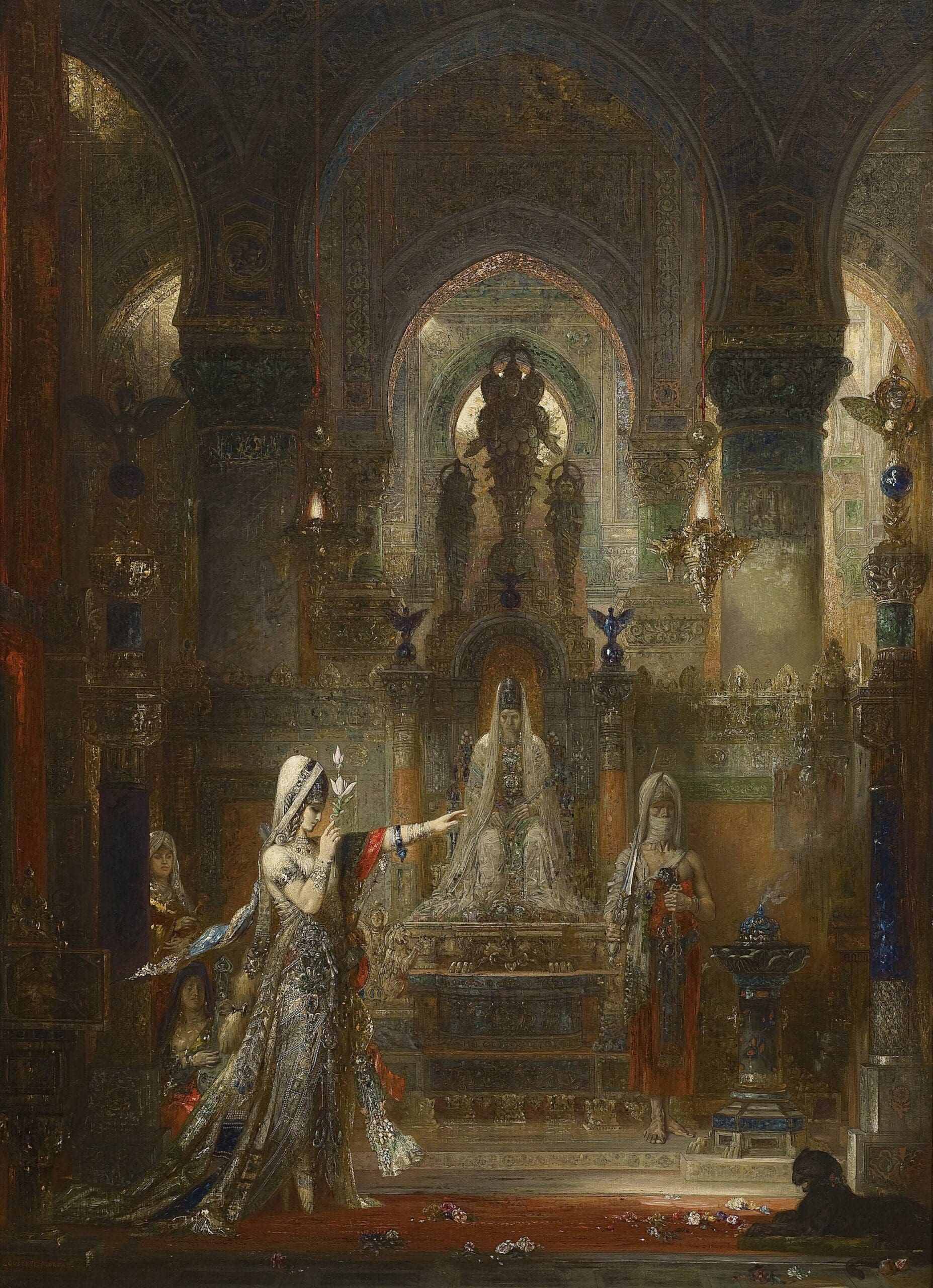 Gustave Moreau, “Salomé Dancing before Herod,” 1876