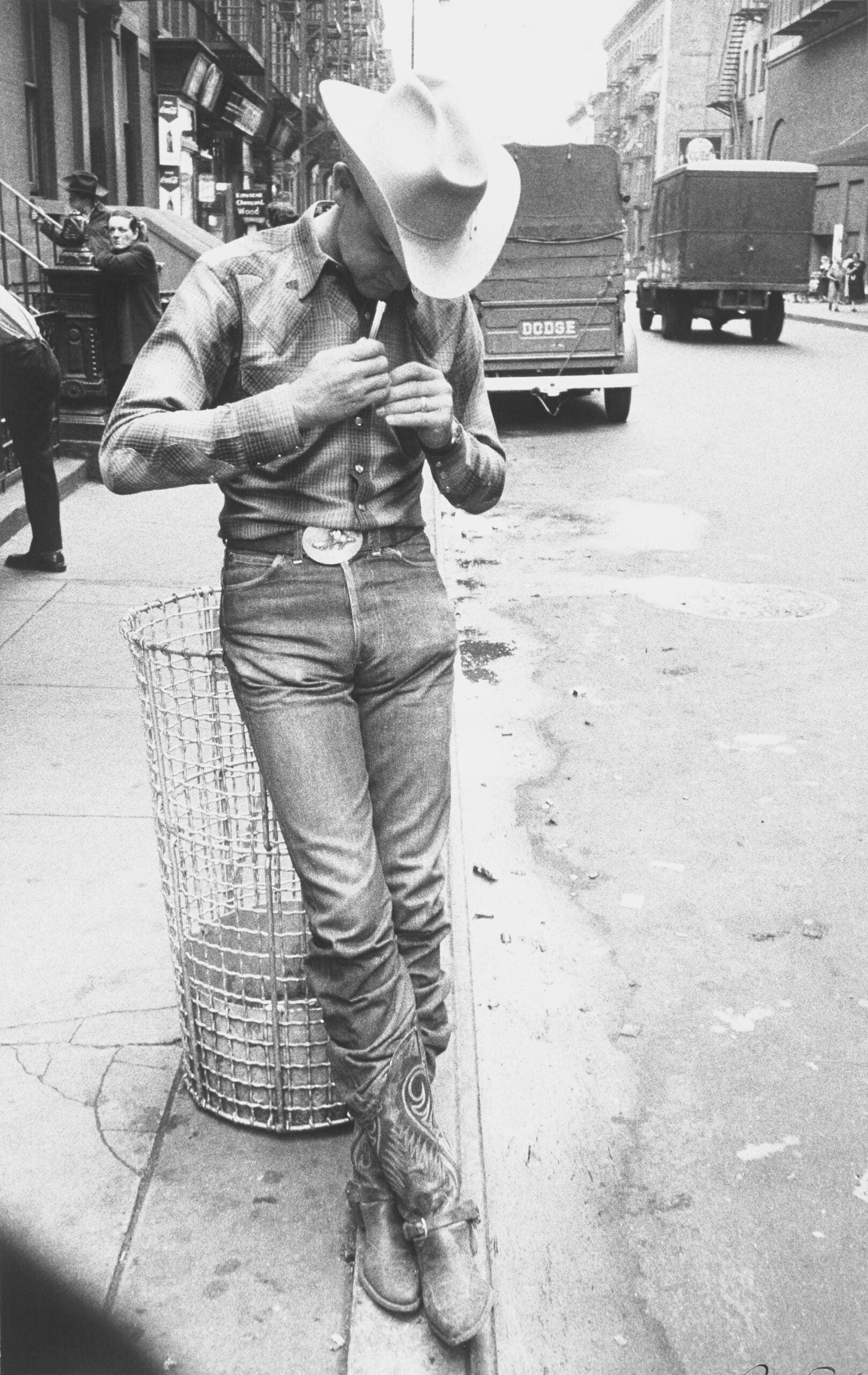Robert Frank's <em>Rodeo, New York City</em>, 1955-1956 at the Museum of Fine Arts, Houston (Courtesy MFAH © The June Leaf and Robert Frank Foundation)