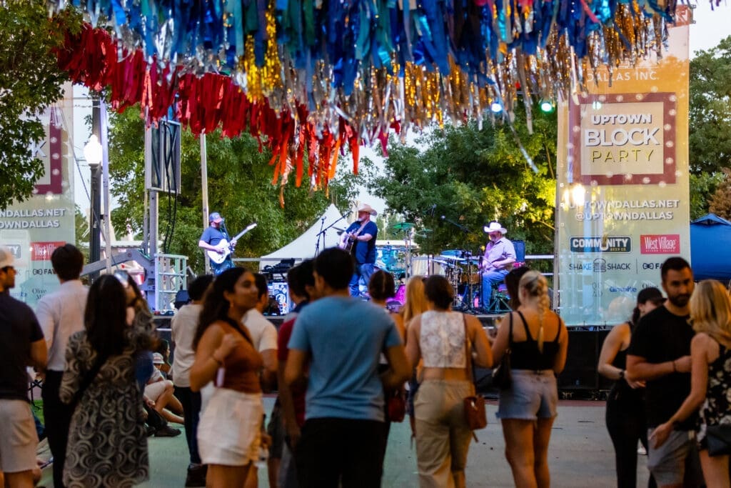 Uptown Dallas Inc. Kicks Off Fall With Its 7th Annual Block Party