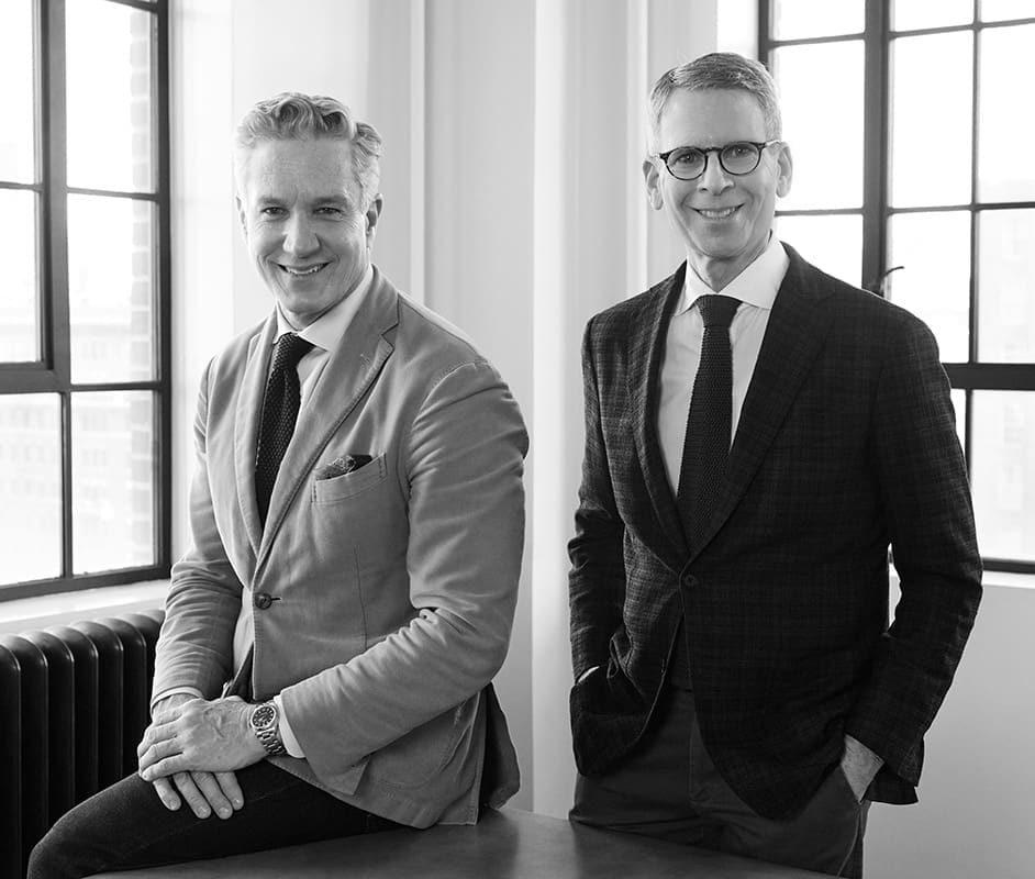 Brian Sawyer and John Berson, Sawyer | Berson, will speak and sign their new book at Blue Print.  (Photo by John Huba) 