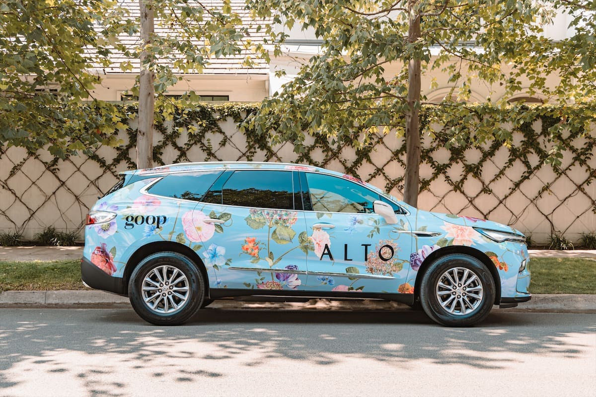 The Goop x Alto limited-edition SUV.