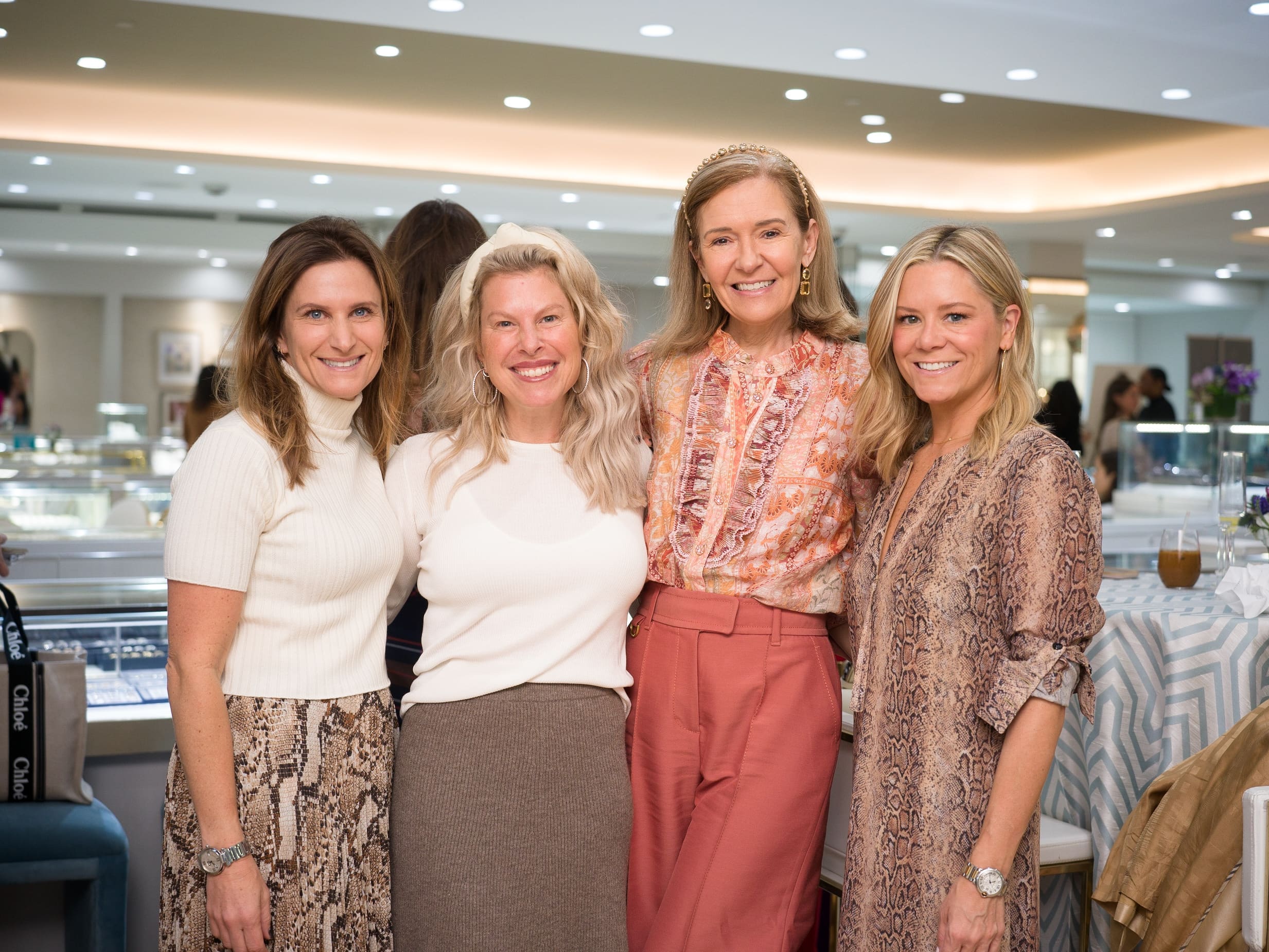 Amira Staller, Cathy Zach, Katy Brass and X (Photo by Daniel Ortiz)