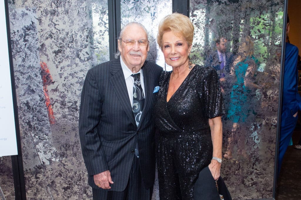Arthur & Philamena Baird at the Dress for Success 25th anniversary celebration at The Revaire