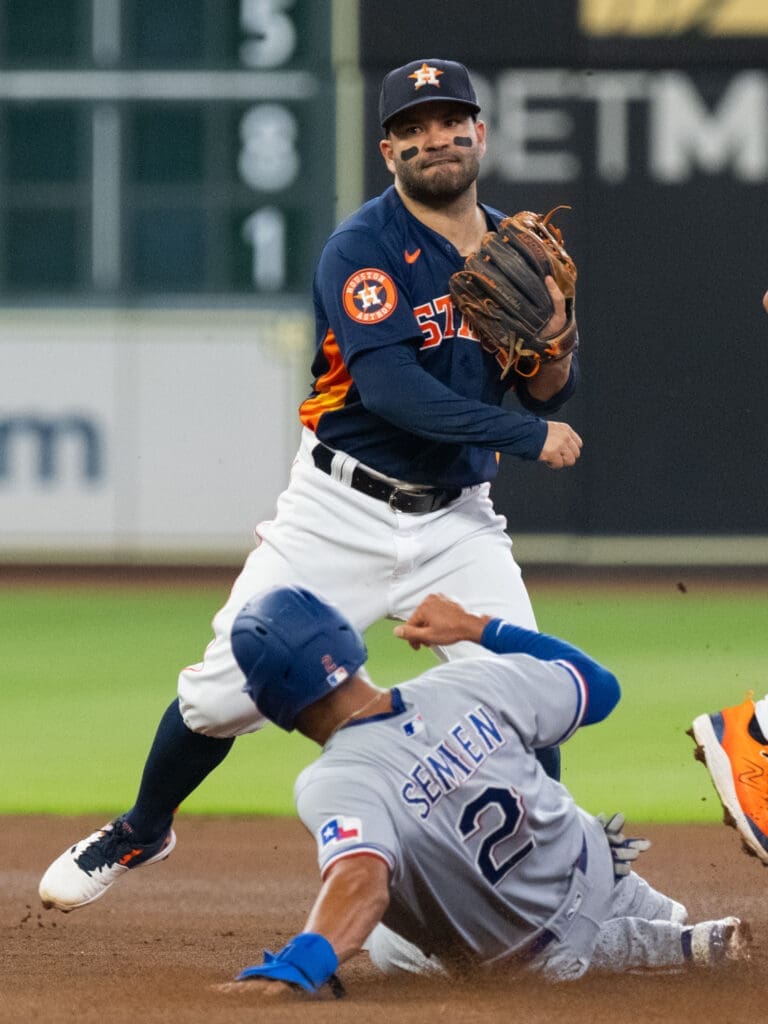 Jose Altuve and the Astros know that the Rangers will not be a pushover. (Photo by F. Carter Smith)