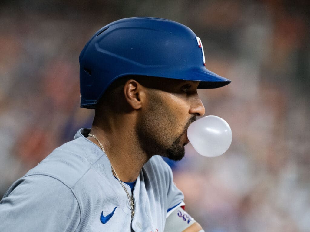 The Texas Rangers want to burst the Houston Astros' bubble. (Photo by F. Carter Smith)