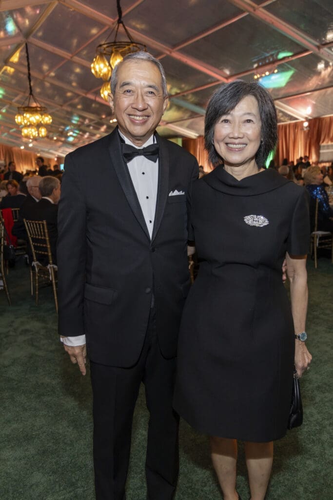 Albert & Anne Chao at the 30th anniversary celebration of Rice University's Baker Institute for Public Policy. (Photo courtesy of Rice University)