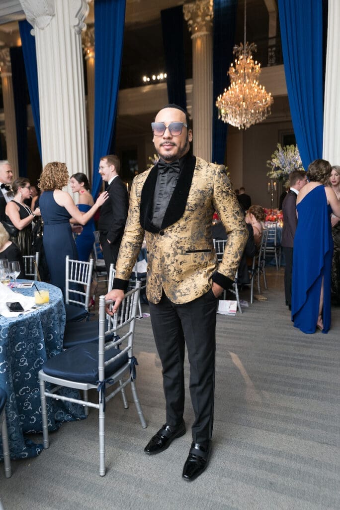 Brandon McClendon at the Houston Symphony Opening Night Concert and Gala (Photo by Daniel Ortiz)