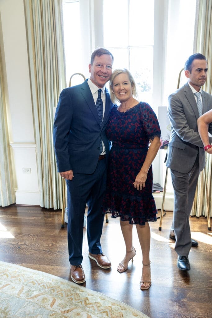 John & Stacy Kinder at the Circle of Hope luncheon benefiting re:MIND (Photo by Jenny Antill)
