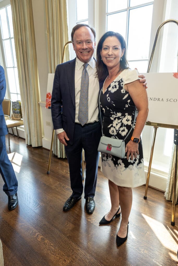 Robert & Cullen Muse at the Circle of Hope Luncheon. (Photo by Jenny Antill)