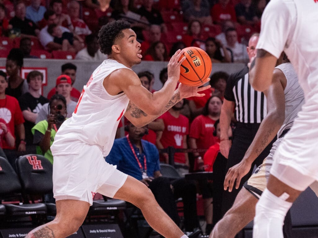University of Houston guard Ramon Walker Jr. brings some toughness. (Photo by F. Carter Smith)