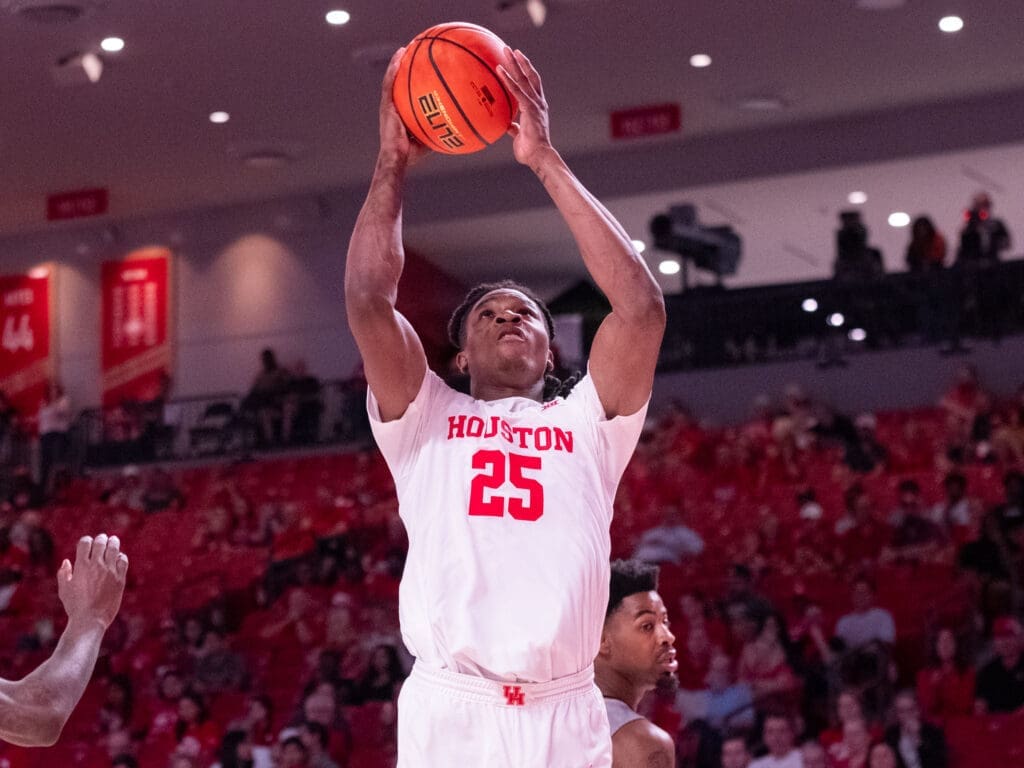 University of Houston forward JoJo Tugler is making early waves, proving he's going to be an impact player. (Photo by F. Carter Smith)