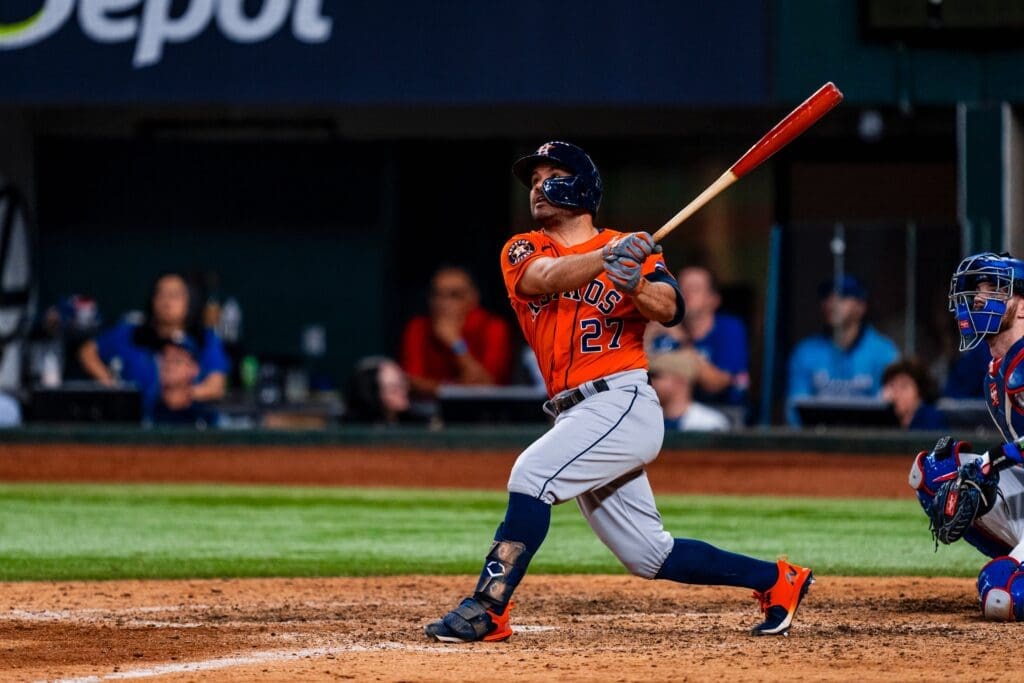 Jose Altuve Tries to Make His Teammates the Heroes, But The Most Clutch Postseason Player Of All Time Rewrites History on the Rangers
