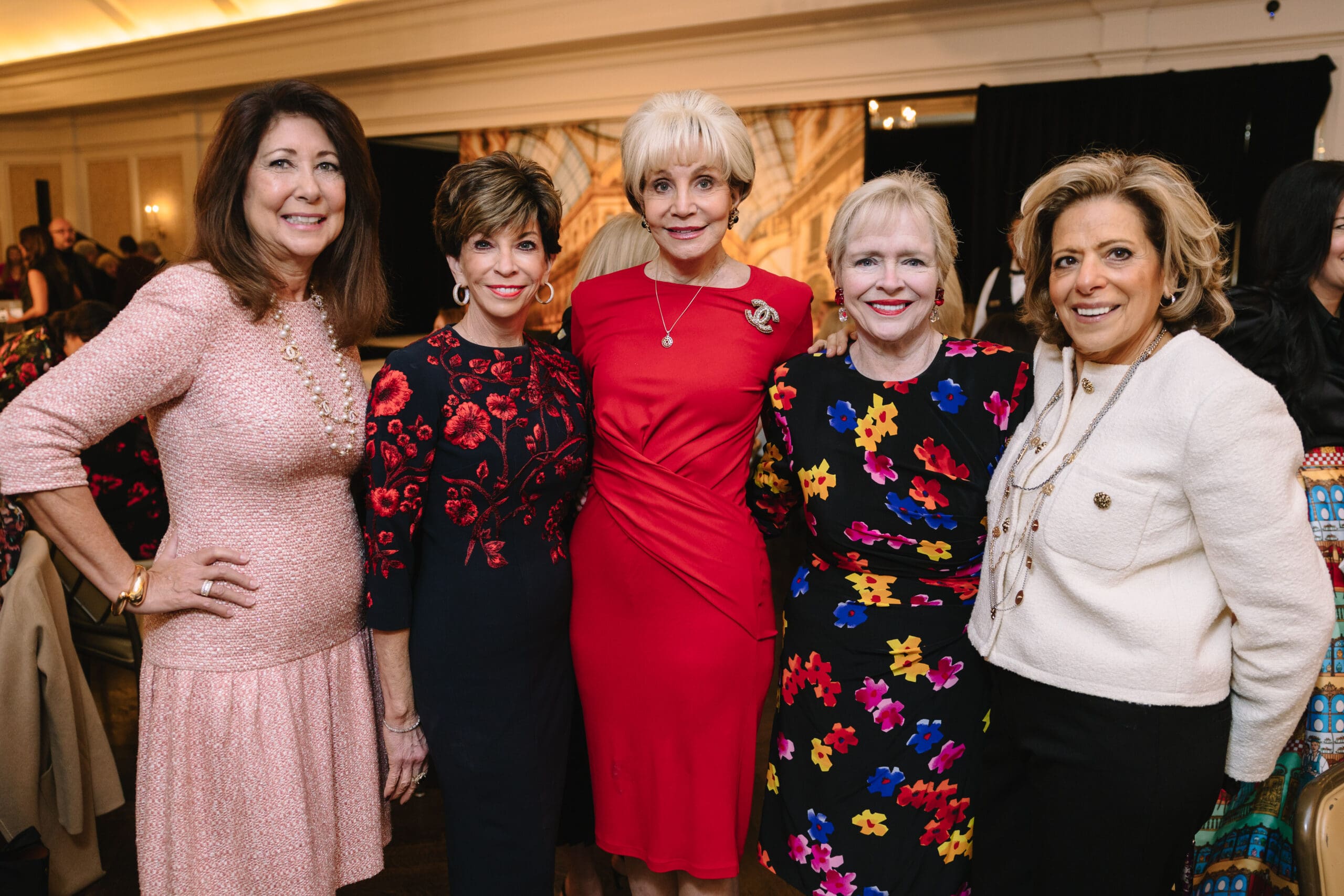 Heidi Rockecharlie, Vicki Rizzo, Leisa Holland Bowman, Leila Perrin, Lauren Fisher (Photo by Johnny Than)